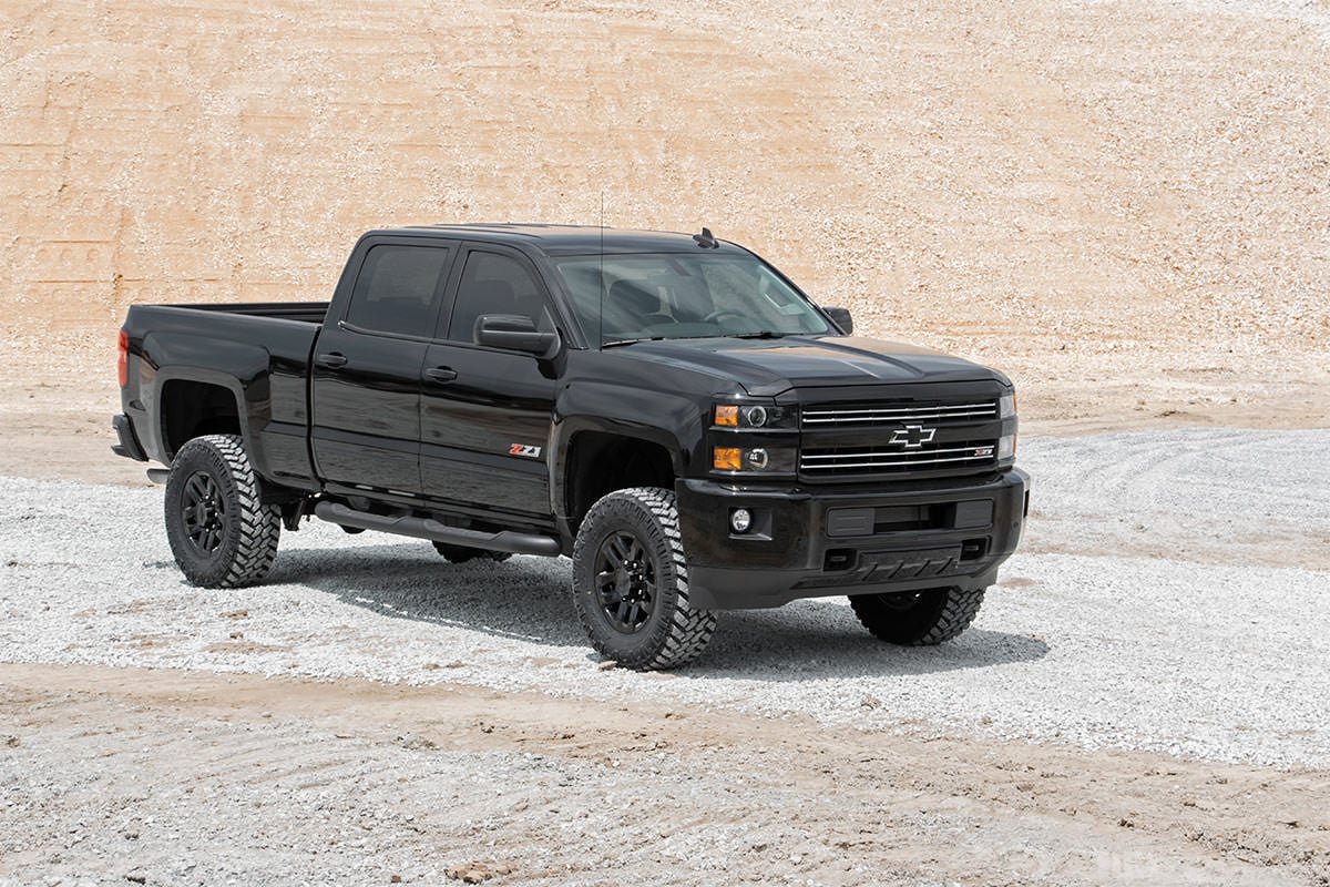 Rough Country 3.5" Lift Vertex w/ Overloads Chevy/GMC 2500/3500HD 11-19 97550RED - Image 3