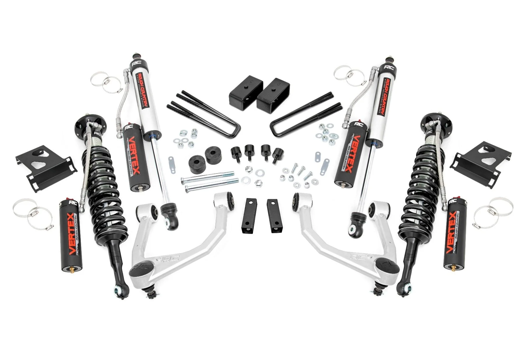 Rough Country 3.5in For Toyota Bolt-On Lift Kit w/Vertex 07-21 Tundra 4wd 76850