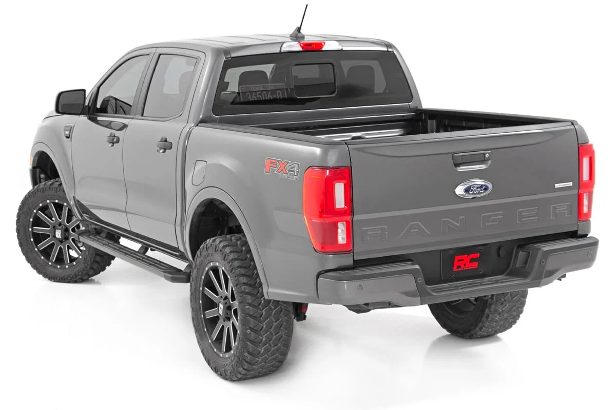 Rough Country 3.5in Leveling Kit w/N3 Alum Knuckle Shocks 19-23 Ranger 4WD 500010 - Image 3