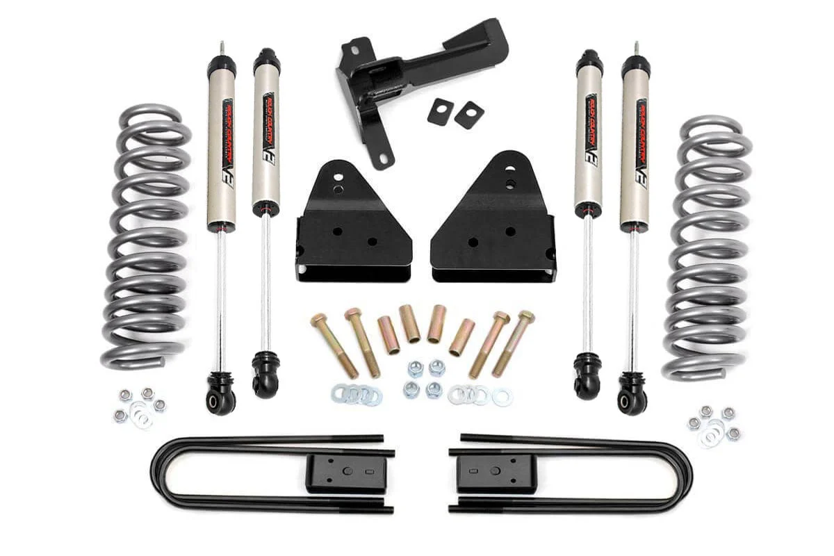 Rough Country 3 Inch Lift Kit V2 Coil for Ford Super Duty 4wd (2011-2016) 56270