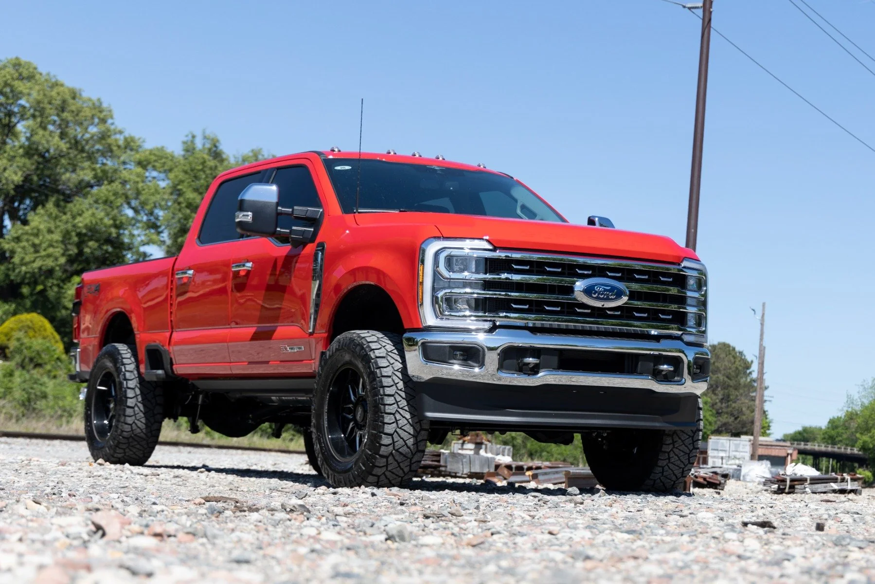 Rough Country 3" Lift Diesel Coilover Conversion for Ford F250 Super Duty 23-25 43657 - Image 5