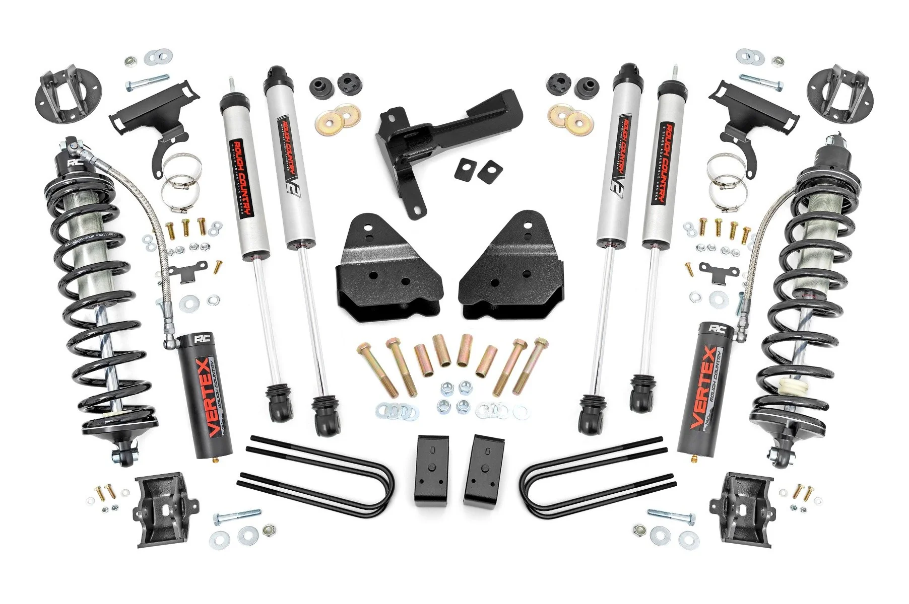 Rough Country 3" Lift Kit Coilover Conversion for Ford F250 Super Duty 17-22 50257
