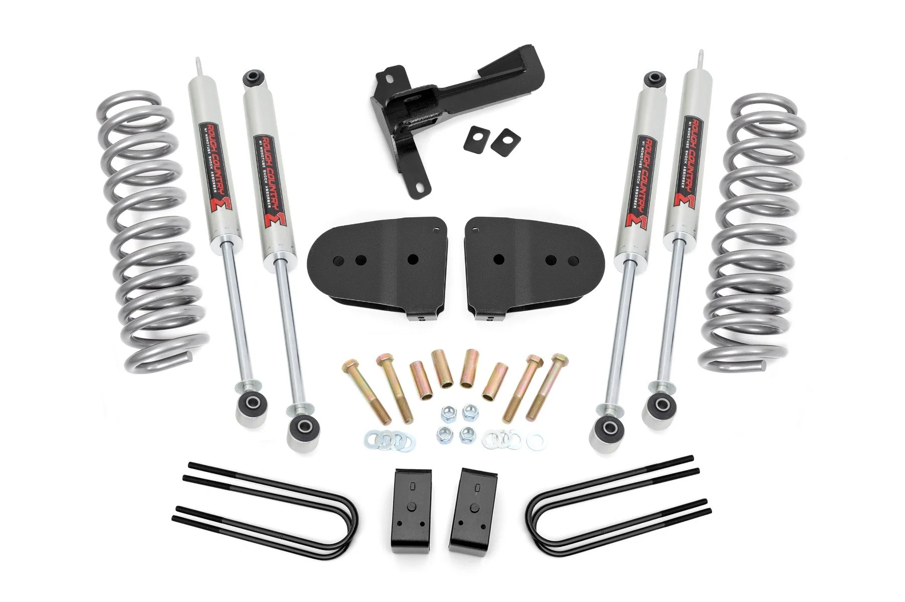 Rough Country 3" Lift Kit for Ford F-250 23-25 Super Duty M1 Front Diesel Coils 43640