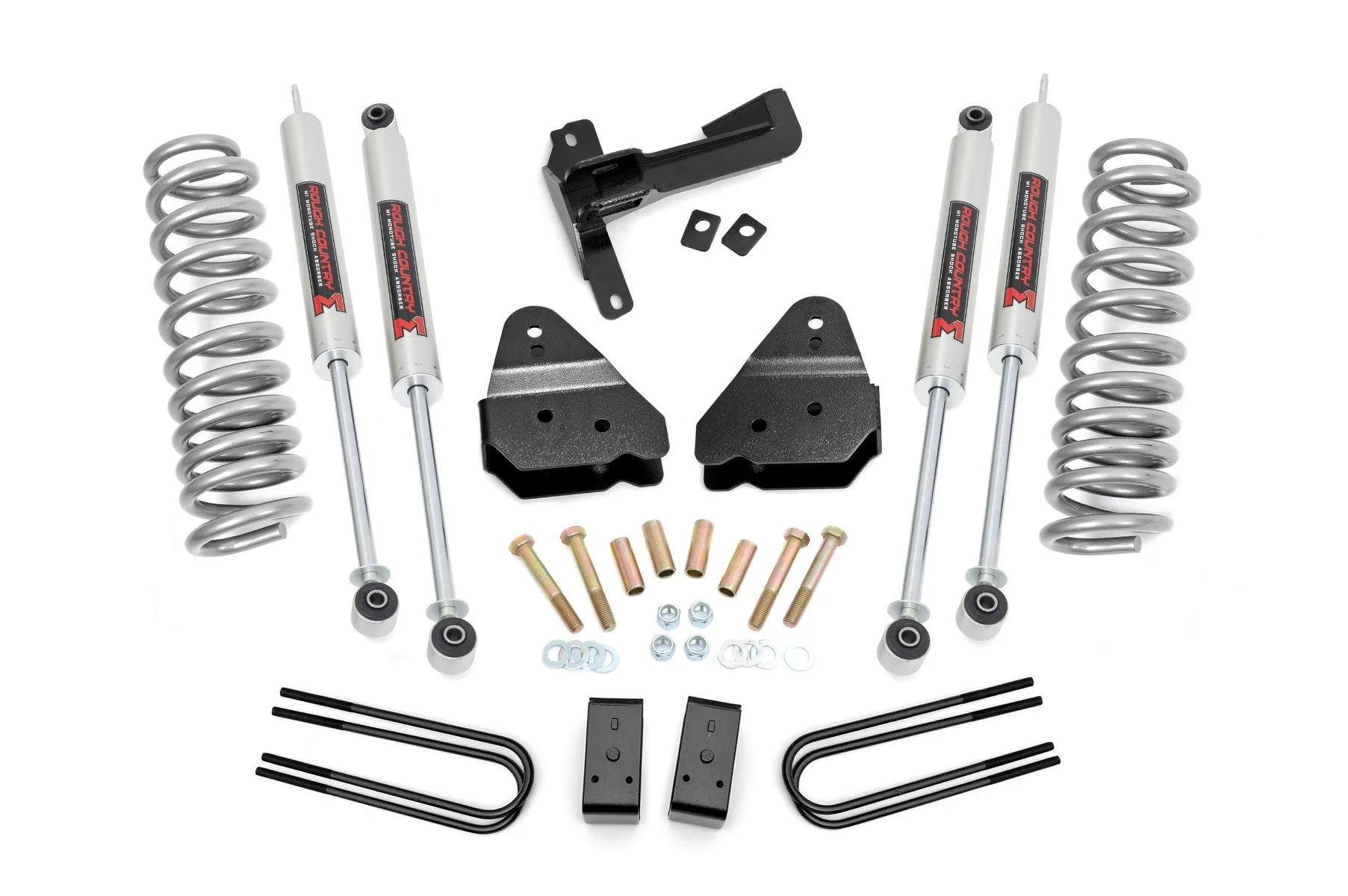 Rough Country 3" Lift Kit for Ford Super Duty 17-22 M1 Front Diesel Coils 50241