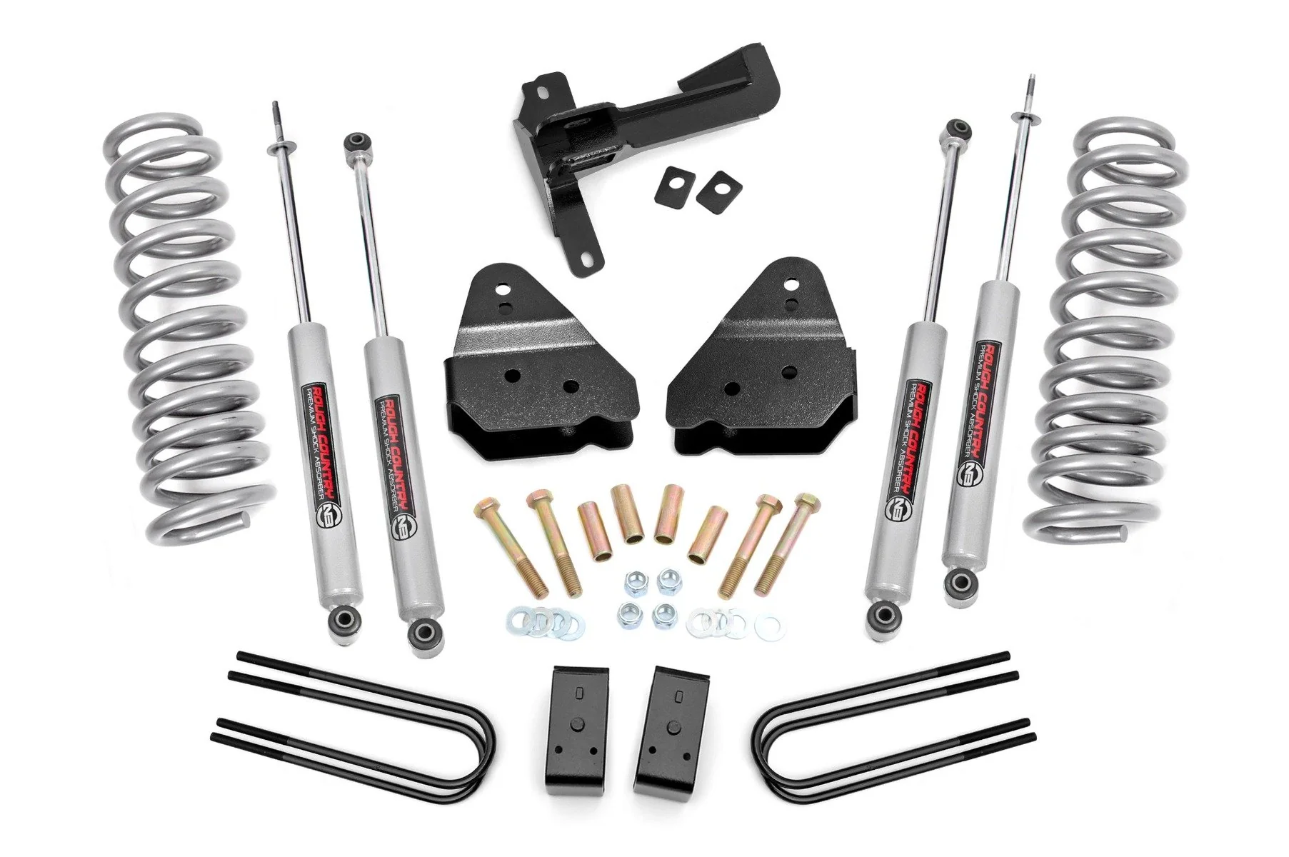 Rough Country 3" Lift Kit N3 Front Diesel Coils for Ford Super Duty 17-22 50221