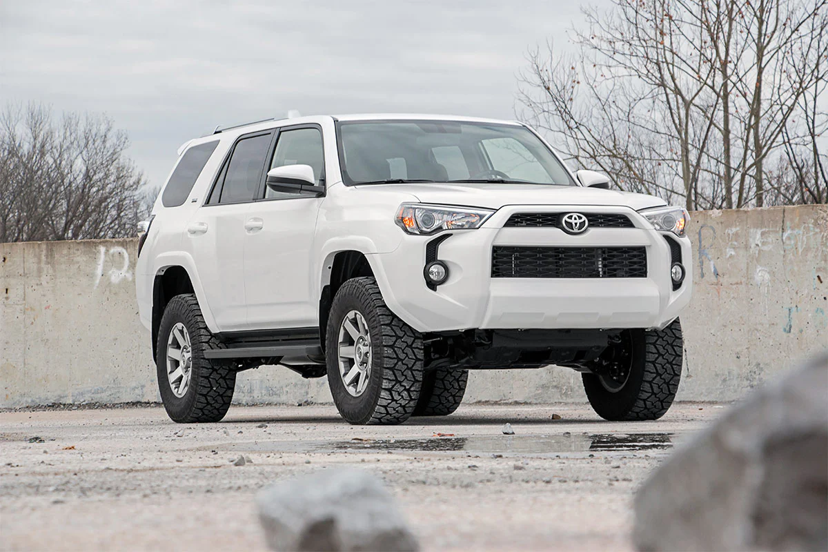 Rough Country 3" Lift Kit Upper Arms RR Coils Vertex/V2 for Toyota 4Runner 10-24 76658RED - Image 3