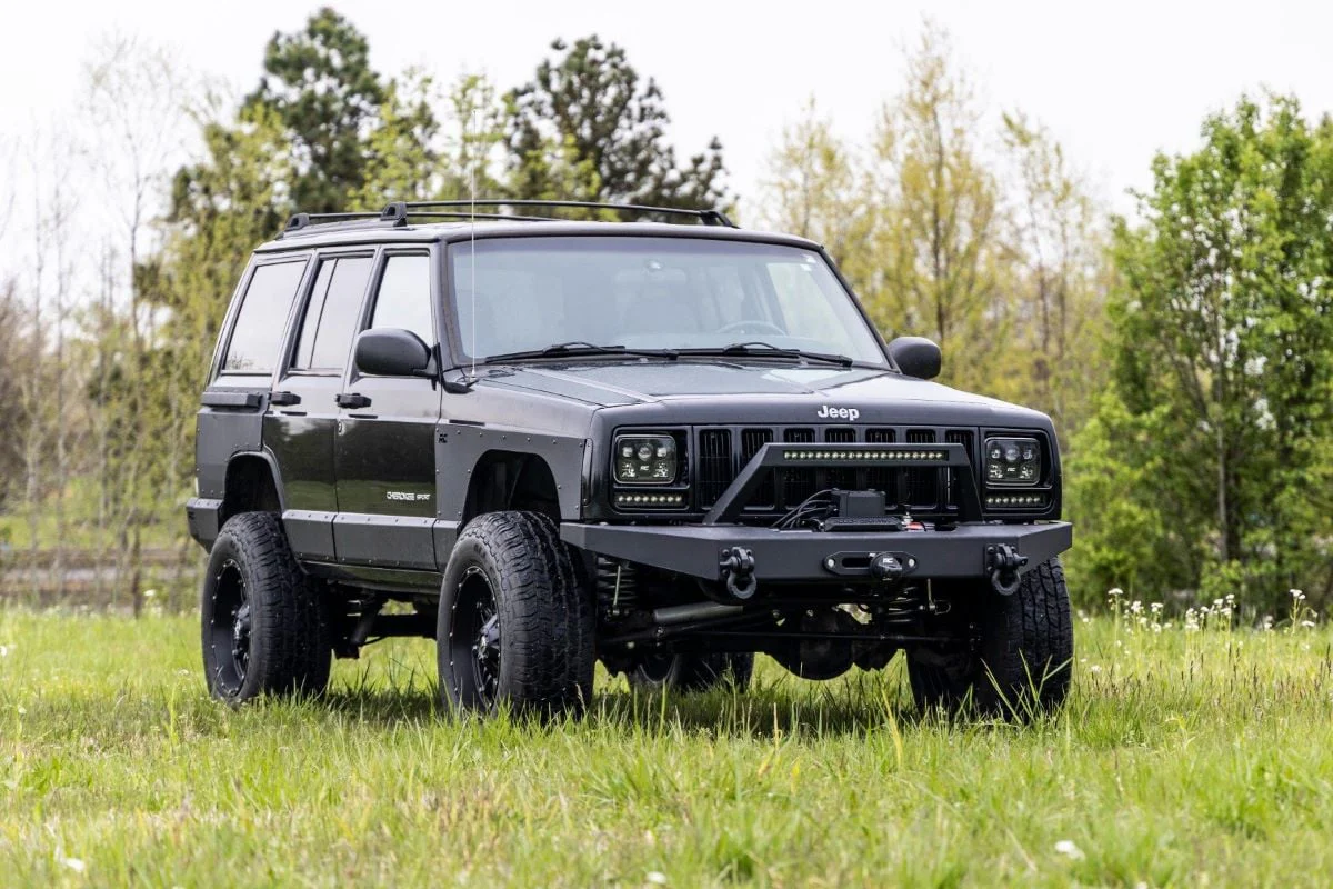 Rough Country 3" Lift Kit w/Full Leaf Packs Shocks for Cherokee XJ 84-01 630N2 - Image 2