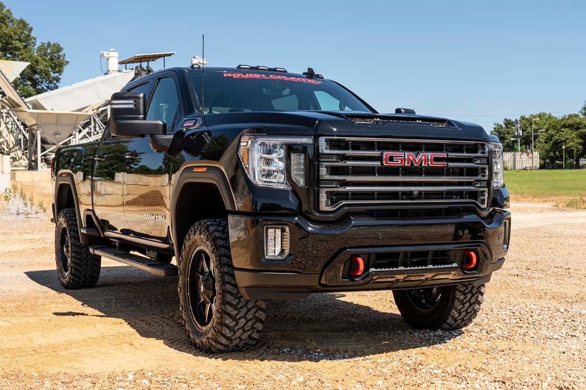 Rough Country 3" Lift Kit w/ Overloads Chevy Silverado & GMC Sierra 2500HD 20-25 97730RED - Image 4