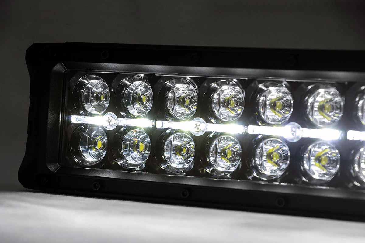 Rough Country 30" Curved Cree LED Light Bar-Dual Row Black Series Cool White DRL 72930BD - Image 5