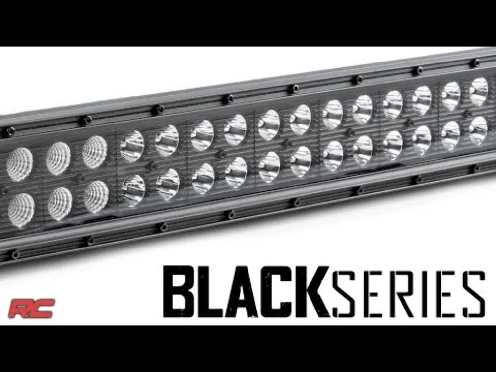 Rough Country 30-inch Curved Cree LED Light Bar-Dual Row Black Series 72930BL - Image 2