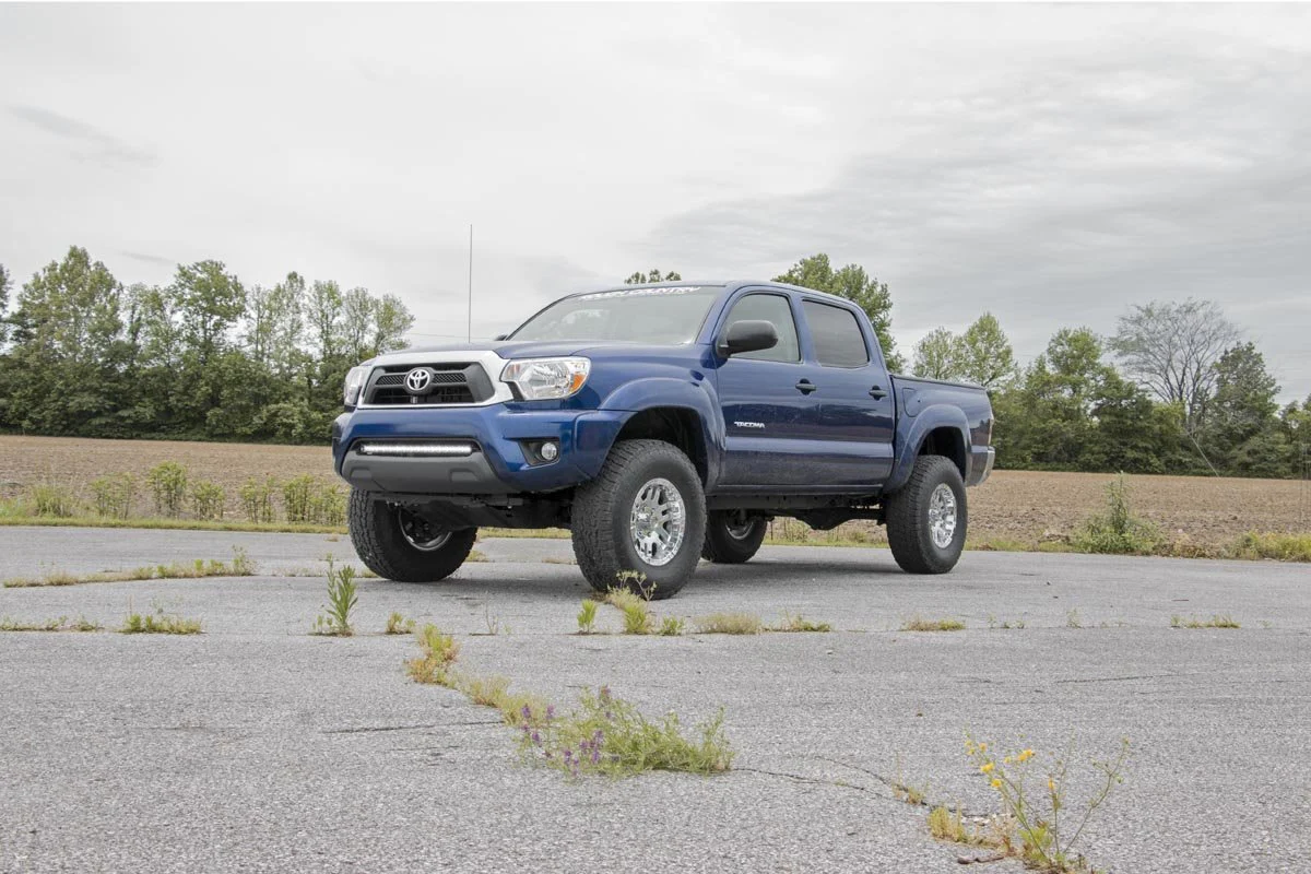 Rough Country 3in For Toyota Suspension Lift Kit Red 05-22 Tacoma 74530RED - Image 5