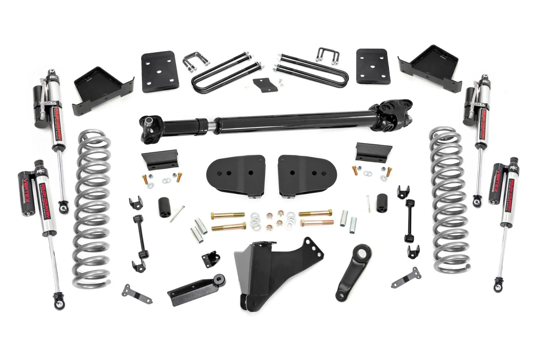 Rough Country 4.5" for Ford Lift Kit w/F Drive Shaft Vertex 17-19 F-250 Diesel 55051