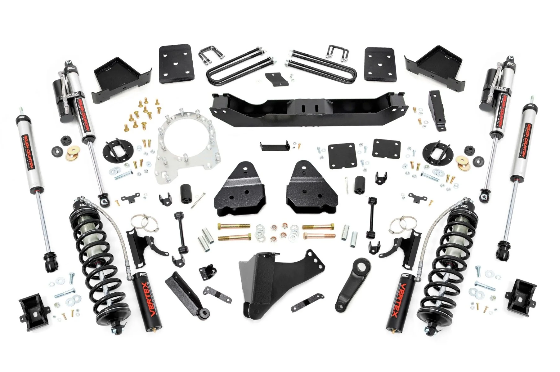 Rough Country 4.5" Lift Kit C/O Vertex for Ford Super Duty 4wd 2017-2022 50657