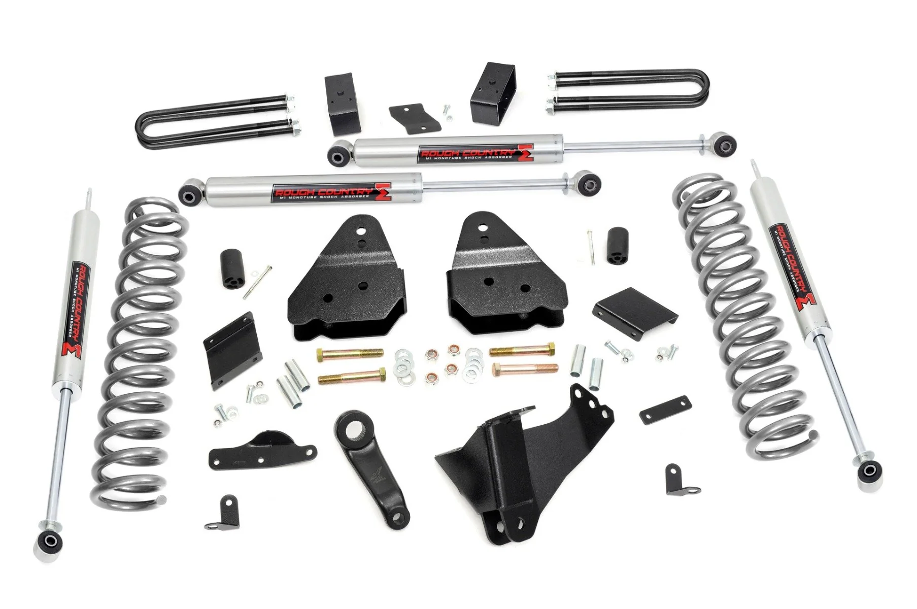 Rough Country 4.5" Lift Kit No OVLD M1 For Ford SuperDuty 4wd 11-14 53040