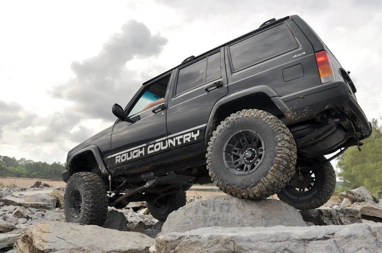 Rough Country 4"-6" Long Arm Upgrade Kit for Cherokee XJ 1984-01 NP231 T/C 68900U - Image 2