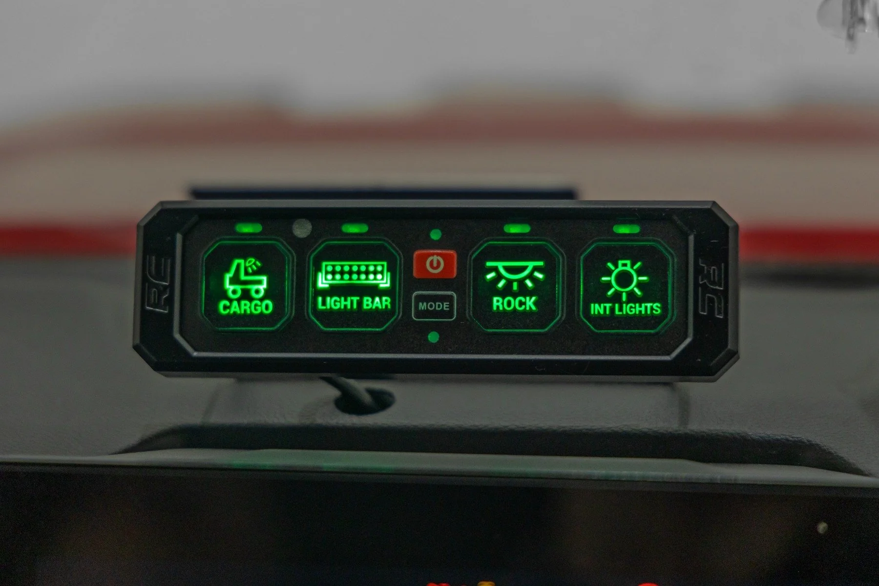 Rough Country 4 Gang Switch Panel | RGB Backlit Buttons | Multifunction Modes 70965 - Image 2
