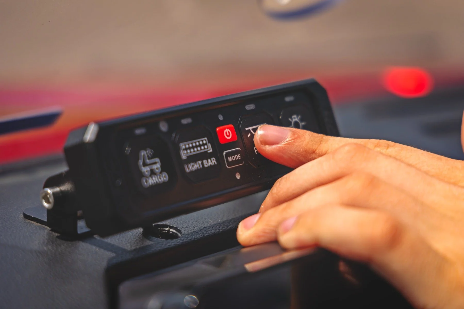 Rough Country 4 Gang Switch Panel | RGB Backlit Buttons | Multifunction Modes 70965 - Image 6