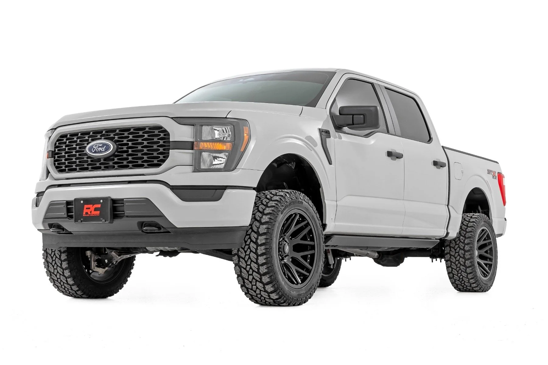 Rough Country 4" Lift Kit | Forged UCA | M1/M1 | No Cut | for Ford F-150 4WD (2021-2025) 41840 - Image 2