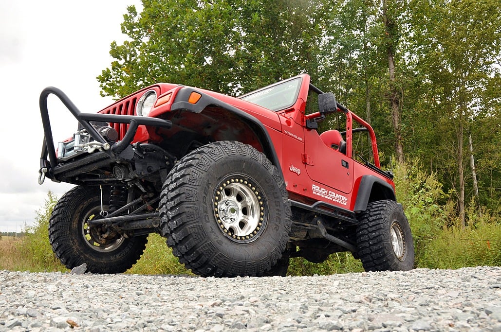 Rough Country 4" Lift Kit Long Arm V2 for Jeep Wrangler TJ 4WD 1997-2006 66370 - Image 5