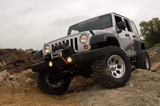 Rough Country 4" Lift Kit | M1R | for Jeep Wrangler Unlimited 2WD/4WD (2007-2018) 68144 - Image 3