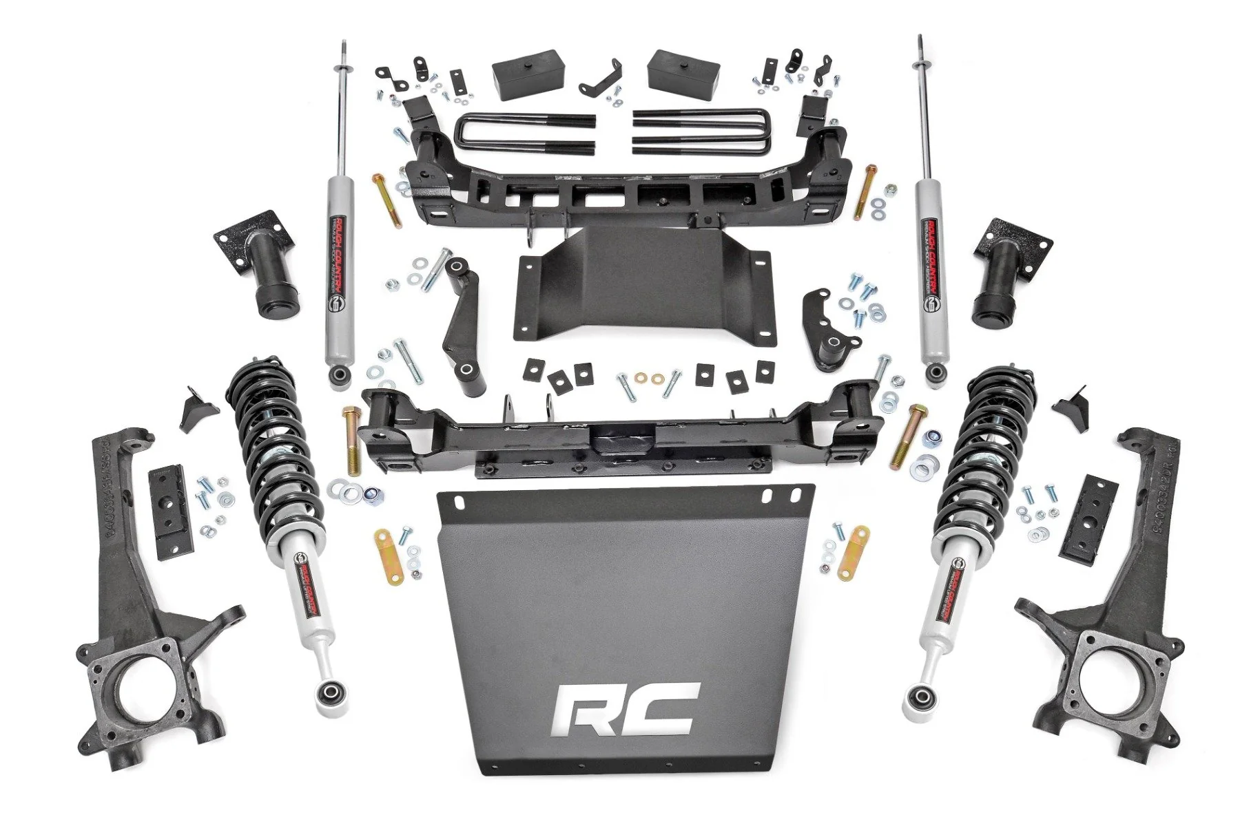 Rough Country 4" Lift Kit N3 Struts for Toyota Tacoma 16-23 75731