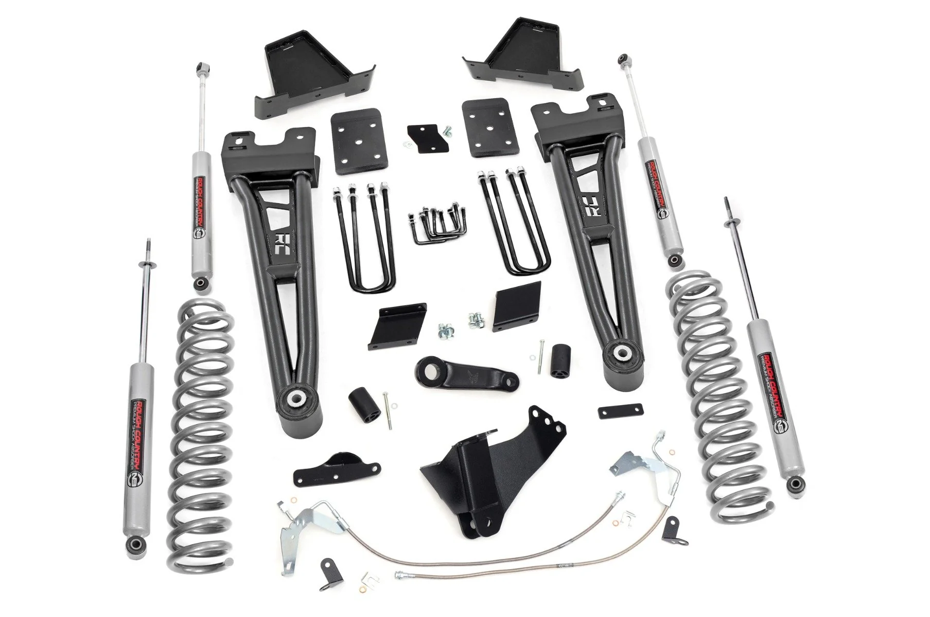 Rough Country Lift Kit for Ford Superduty F250 6" 15-16 Diesel W/Overloads 542.20