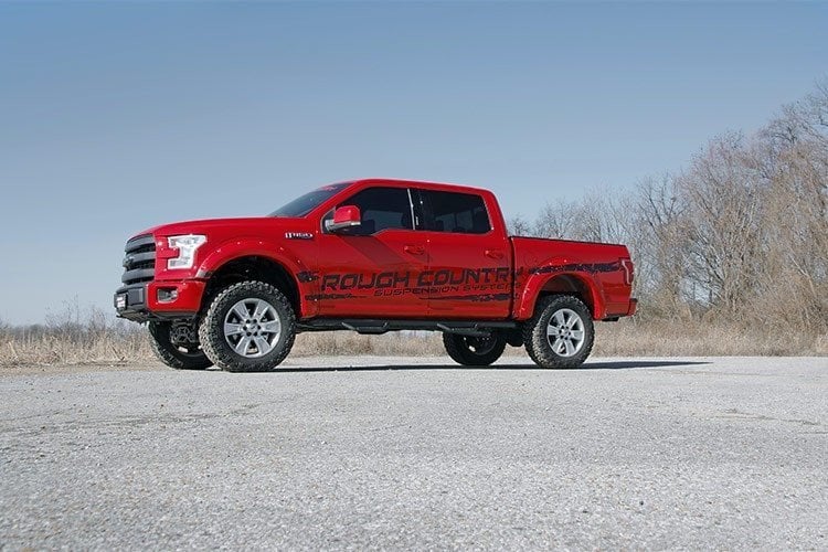 Rough Country 4in for Ford Suspension Lift Kit 15-20 F-150 4wd 55530 - Image 6
