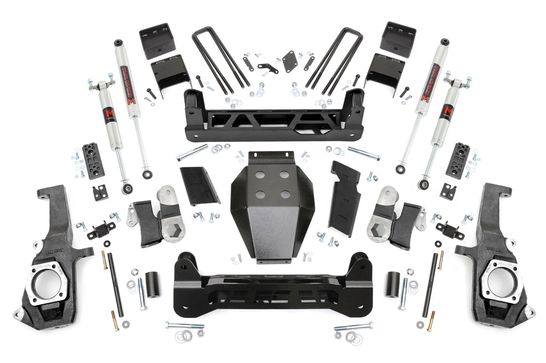 Rough Country 5 Inch Lift Kit NTD M1 Chevy/GMC 2500HD/3500HD 11-19 26040