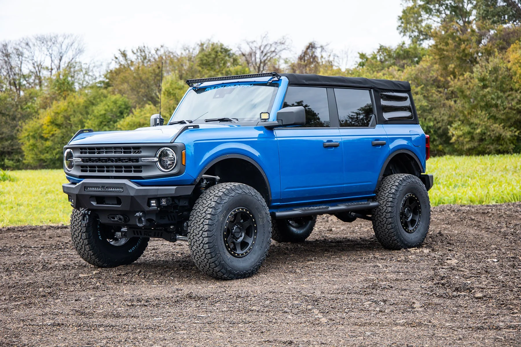 Rough Country 5" Lift Kit M1R Reservoir for Ford Bronco 4wd 21-25 41540 - Image 5
