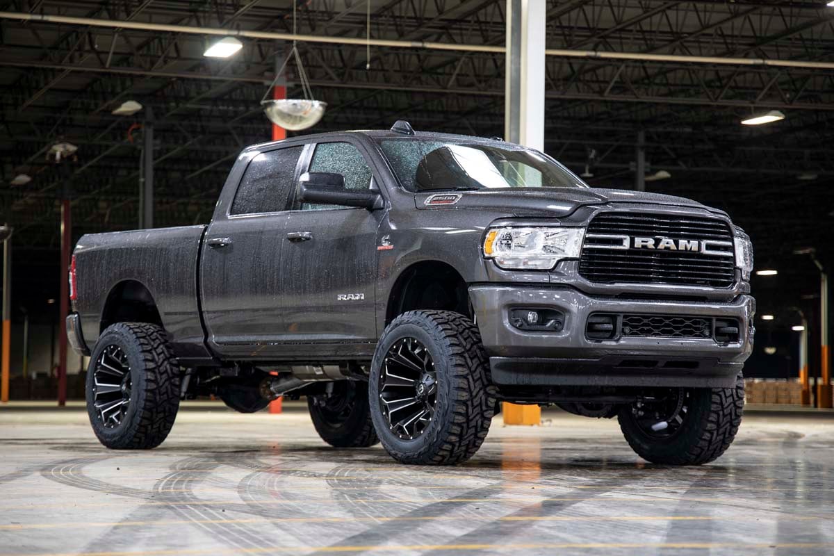 Rough Country 5" Lift Kit Std Rate Coil Springs Radius 19-20 for RAM 2500 Diesel 36030 - Image 5
