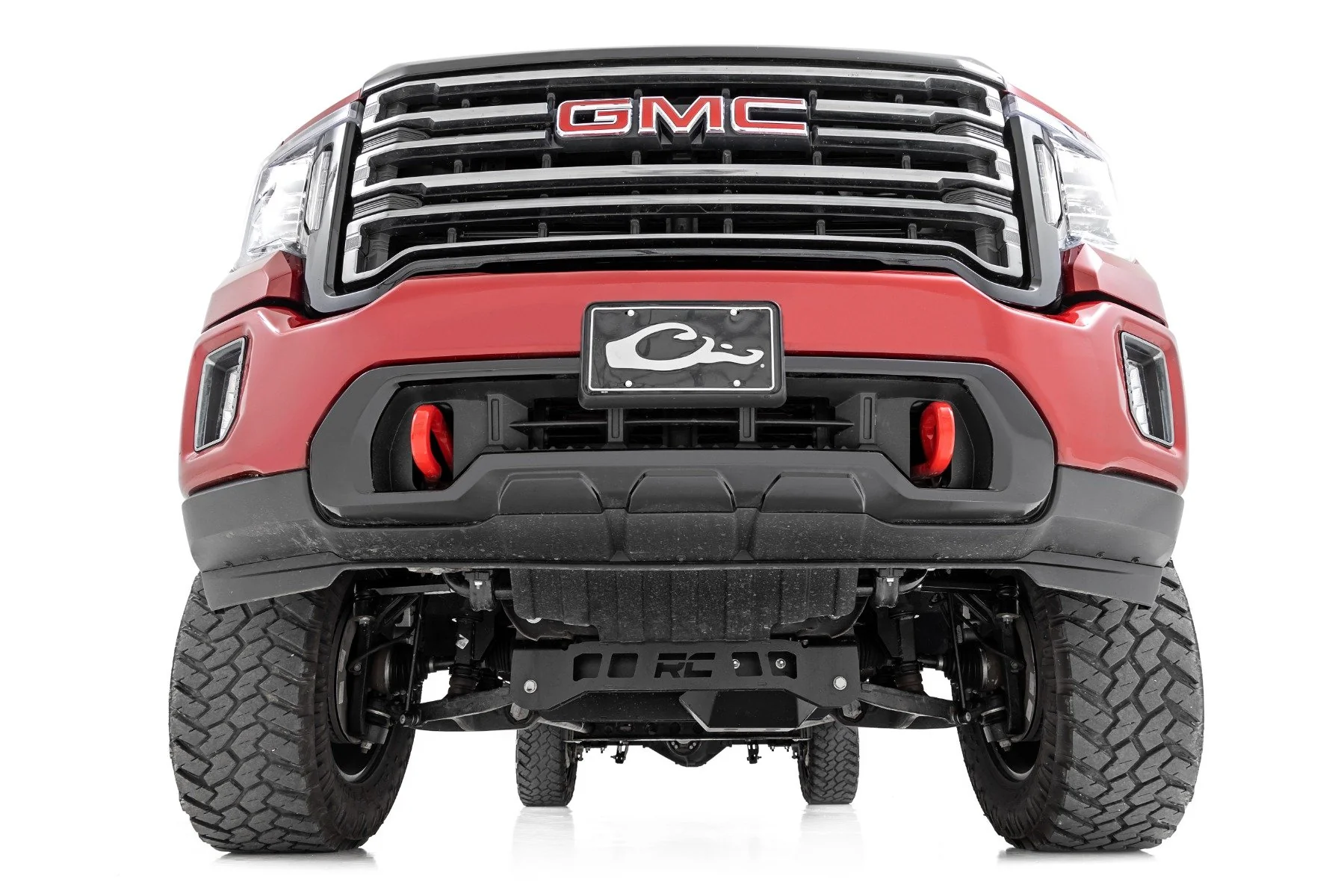 Rough Country 5" Lift Kit for Chevy/GMC 2500HD 20-25 Torsion Drop M1 Shocks 11040 - Image 2