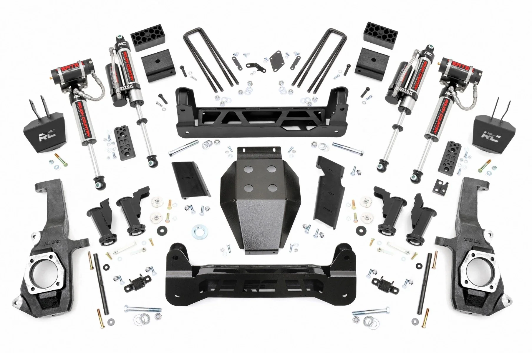 Rough Country 5" Lift Kit Torsion Drop Vertex Chevy/GMC 2500HD/3500HD 11-19 10350