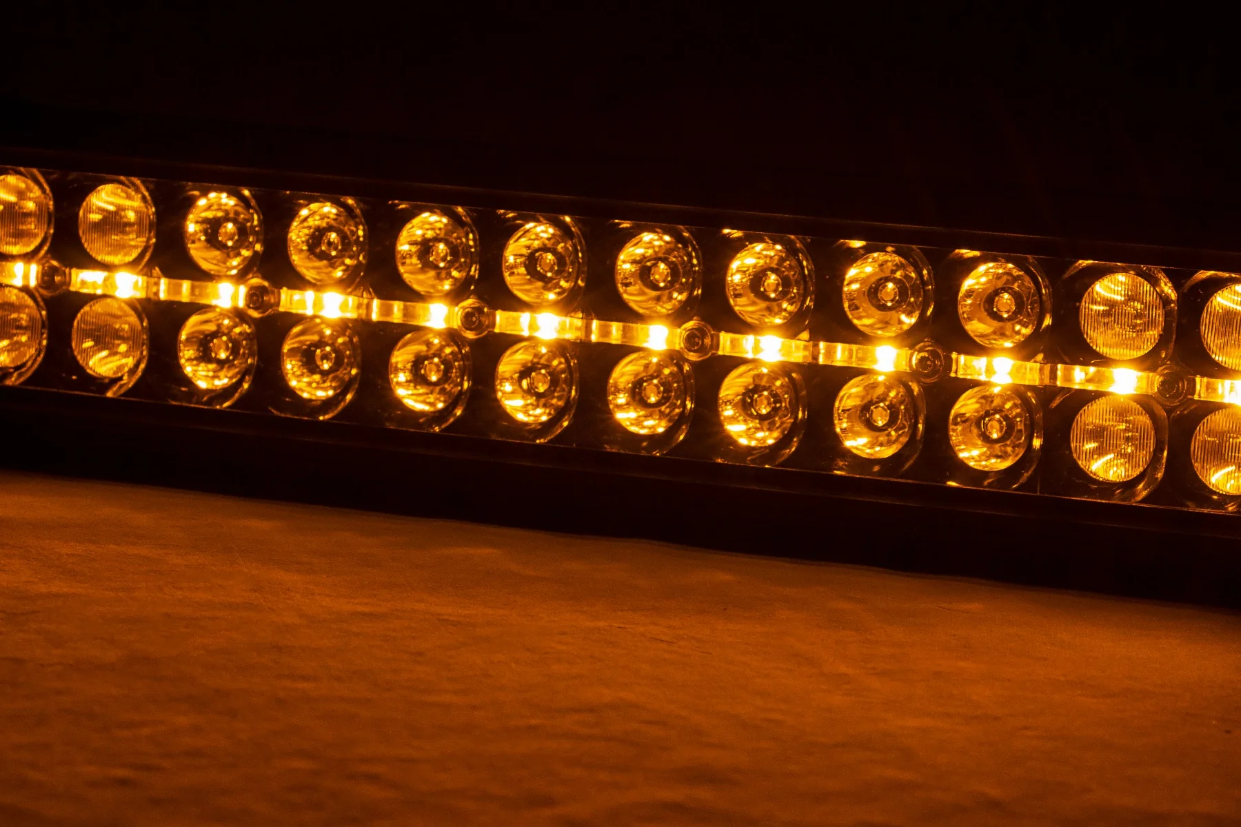 Rough Country 50-inch Cree LED Light Bar-Dual Row Black Series w/ Amber DRL 70950BDA - Image 2