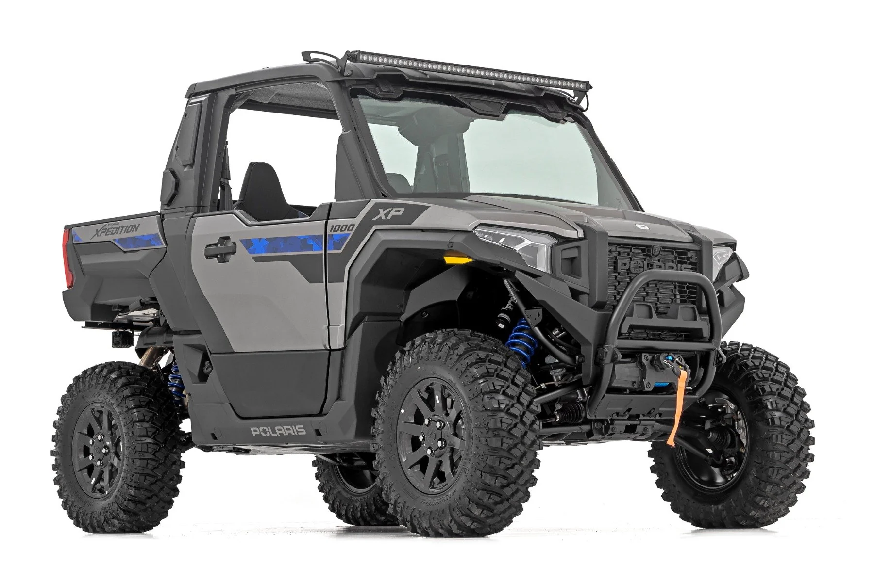 Rough Country 50" Single Row Light Mount Black Series Polaris Xpedition ADV-5 93192 - Image 3