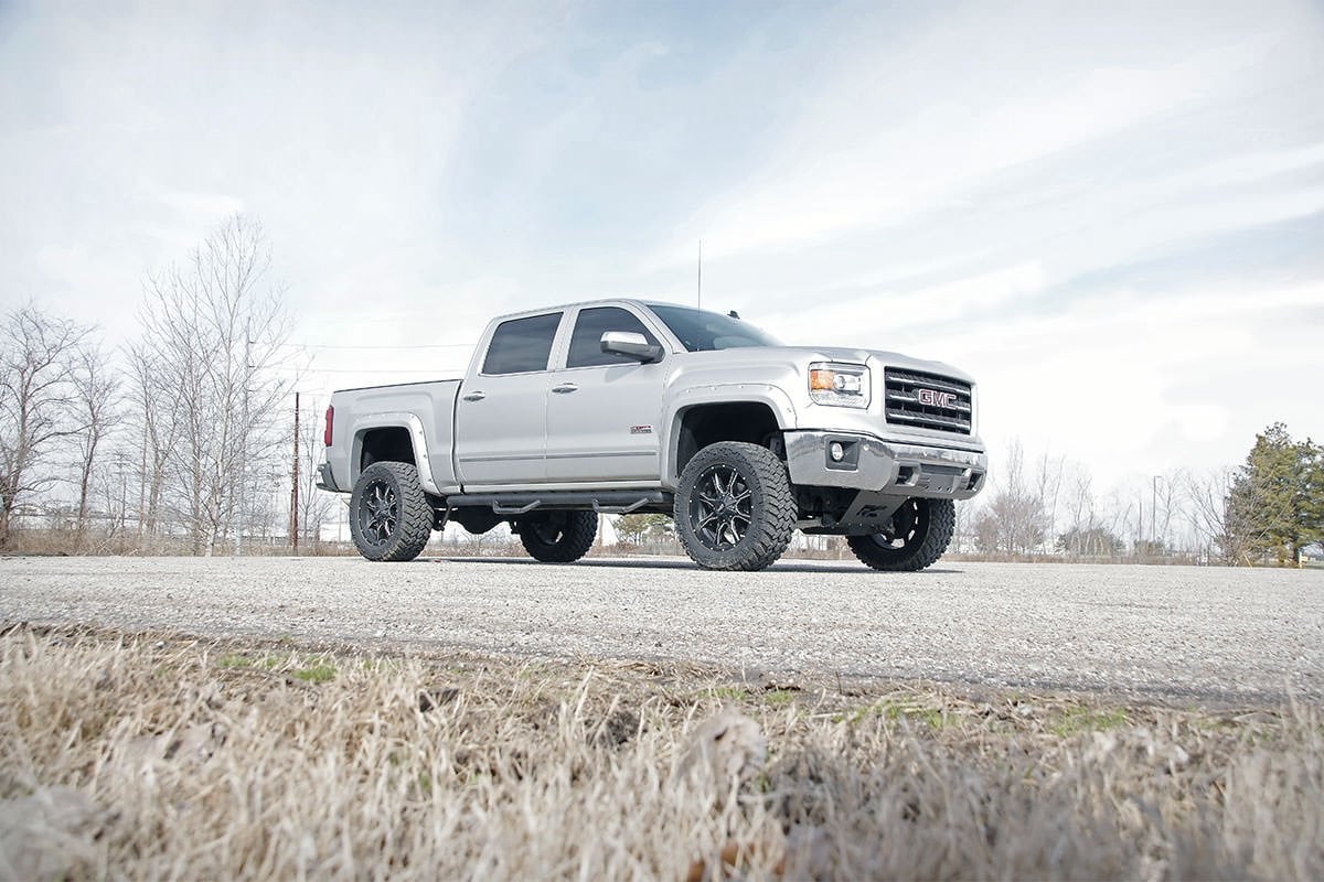 Rough Country 5in GM Lift Kit w/N3 14-18 1500 PU 4wd Aluminum/Stamped Steel 22431 - Image 3