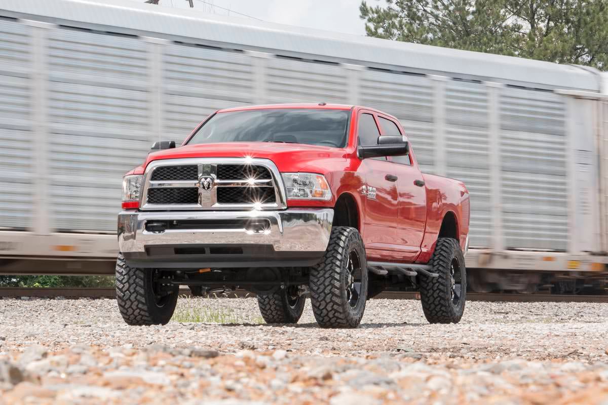 Rough Country 5in Lift Kit Coil Spacers Radius Drops 14-18 for RAM 2500 4wd 35720 - Image 5