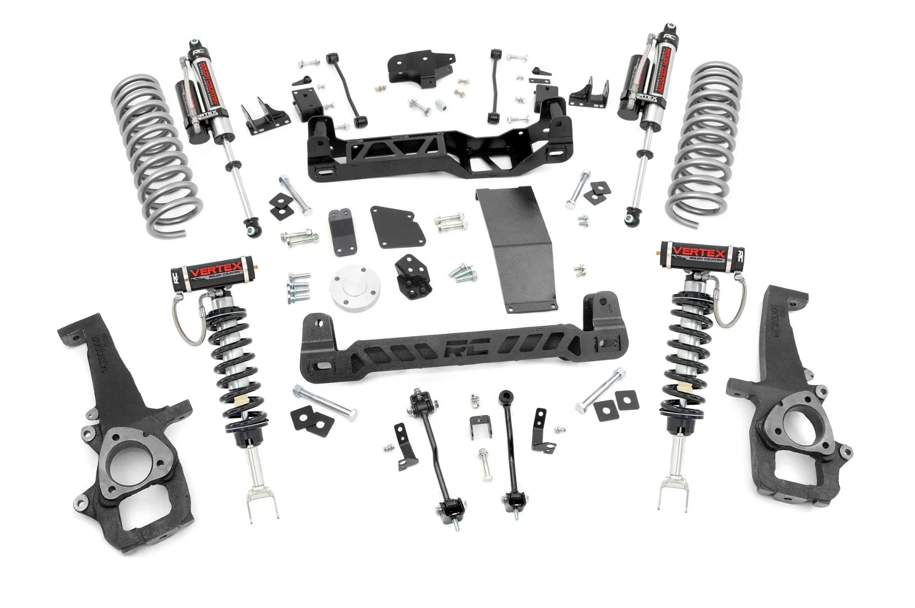 Rough Country 6" for Dodge Suspension Lift Kit Vertex Strut& Shock Ram 1500 4wd 33250