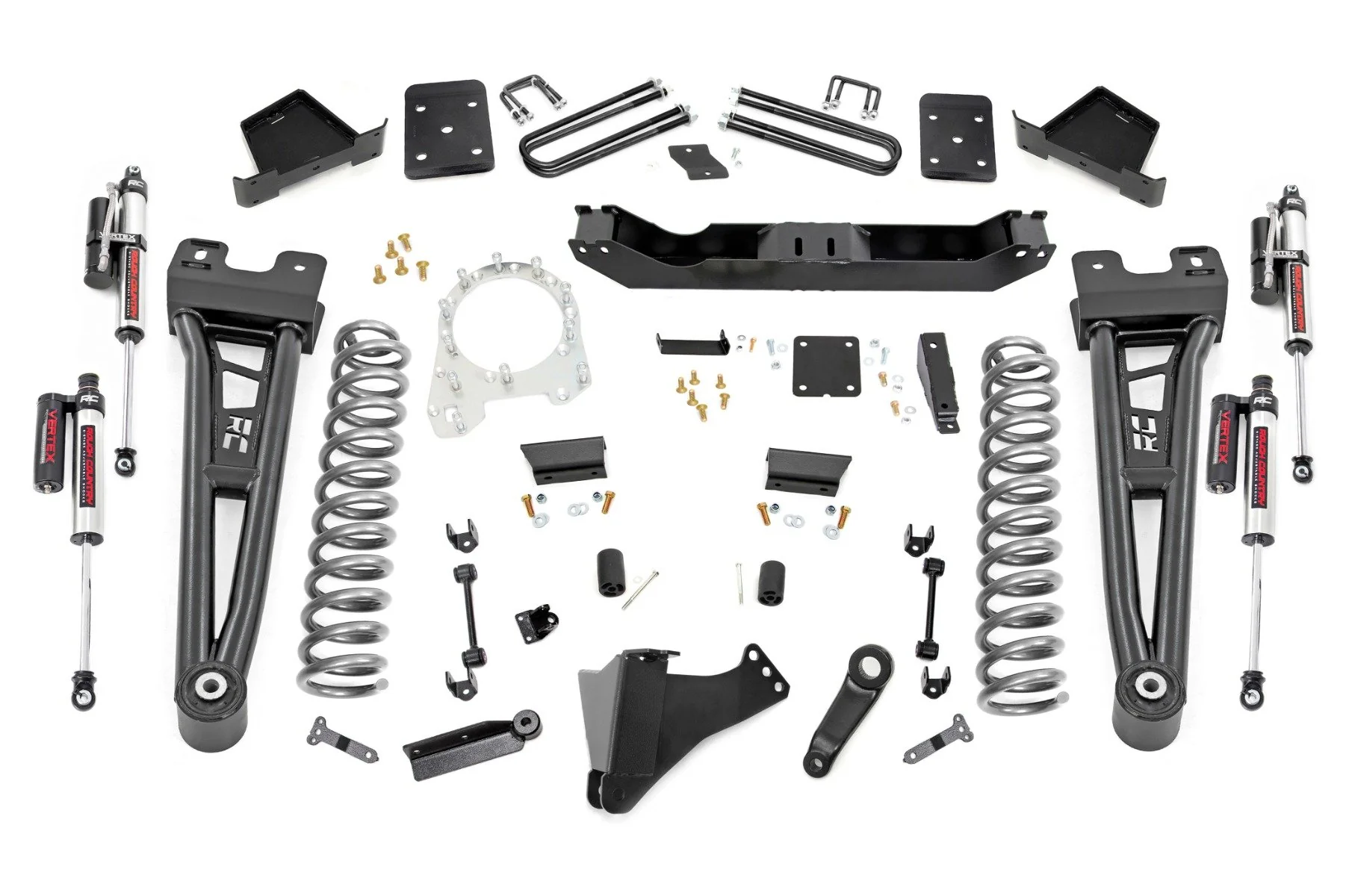 Rough Country 6" for Ford Lift Radius Arm Vertex 17+ F250 Diesel 4" Axl No Over 55850