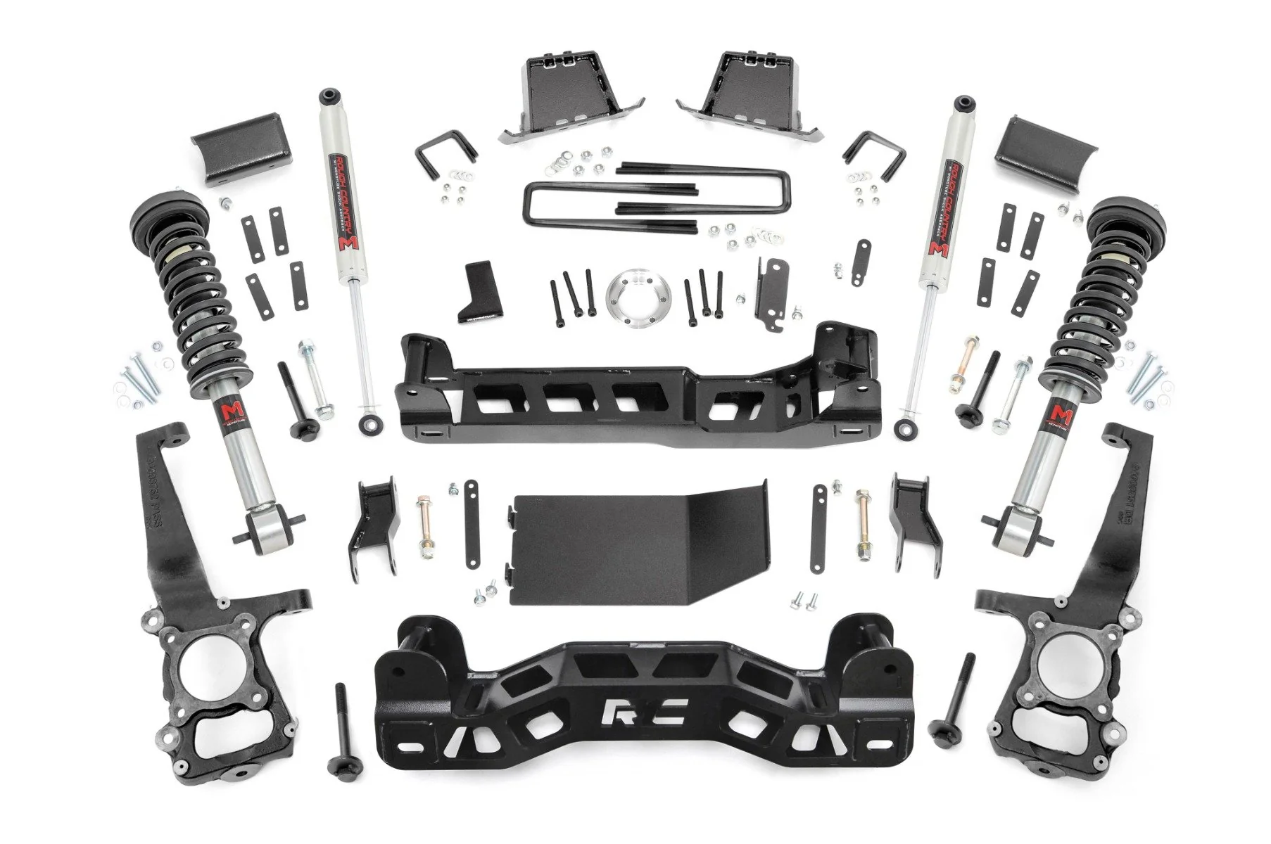 Rough Country 6 In Lift Kit for Ford F-150 4wd 2014 M1 Struts/M1 Shocks 57540