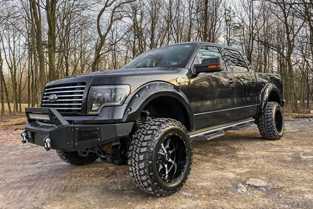 Rough Country 6 In Lift Kit for Ford F-150 4wd 2014 M1 Struts/M1 Shocks 57540 - Image 2