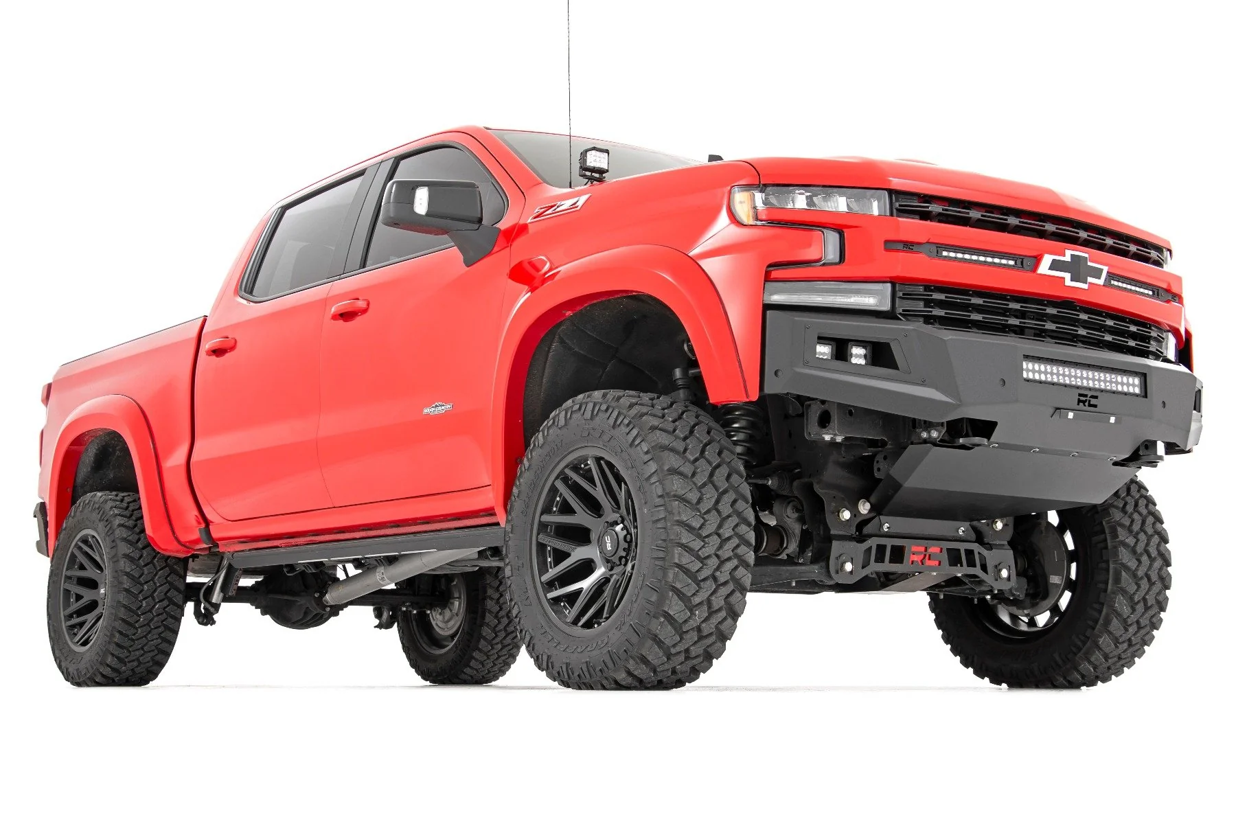 Rough Country 6 In Lift Kit Rear Composite Spring Chevy Silverado 1500 19-25 21630 - Image 2