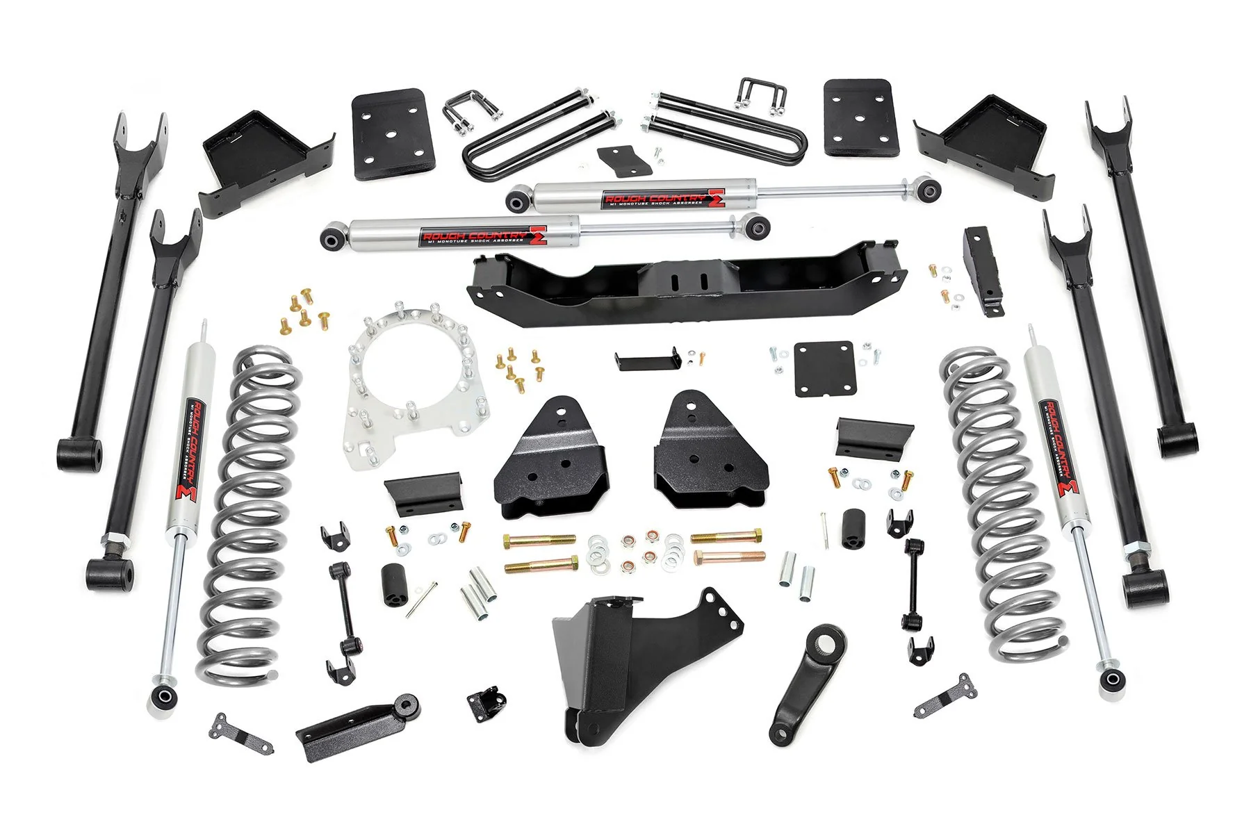 Rough Country 6 Inch Lift Kit Diesel 4 Link M1 for Ford SuperDuty 4x 17-22 50840