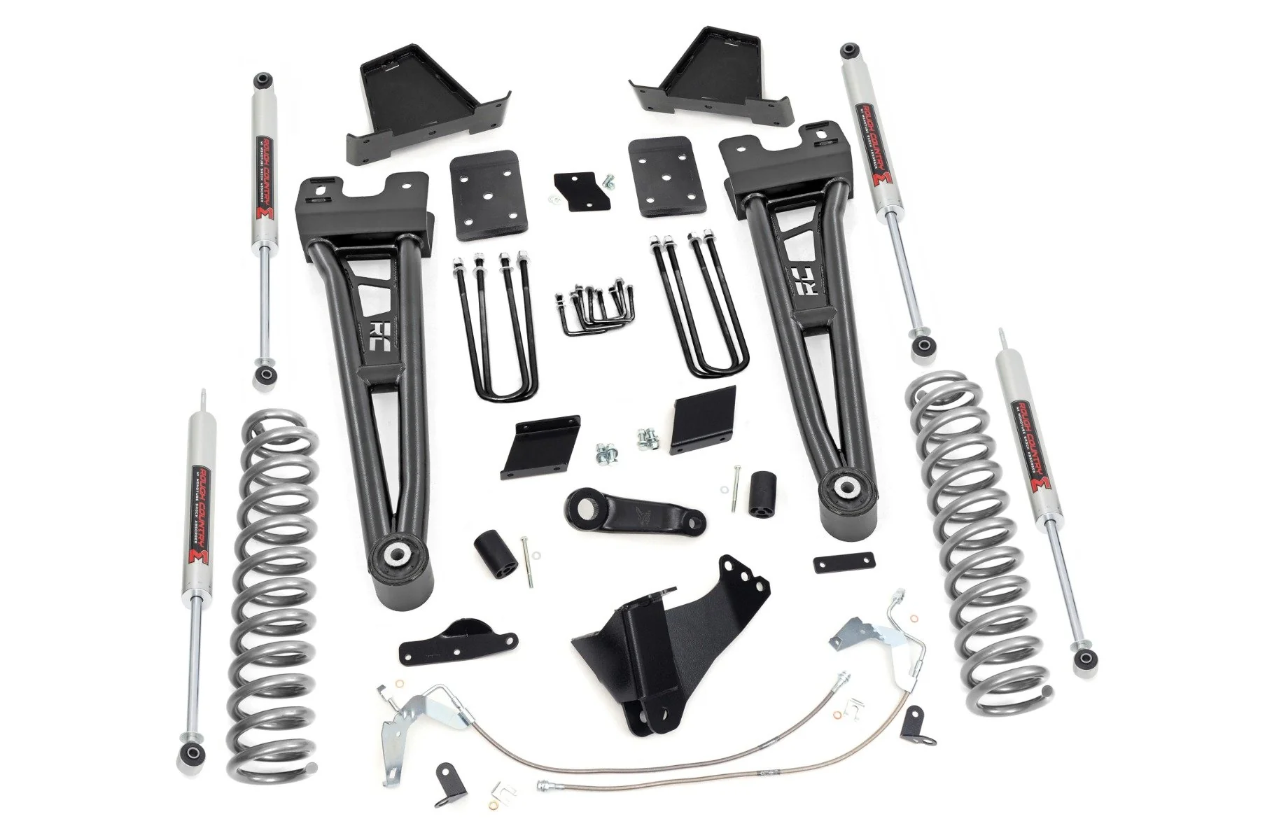 Rough Country 6 Inch Lift Kit Diesel Radius Arm M1 For Ford SuperDuty 11-14 54140
