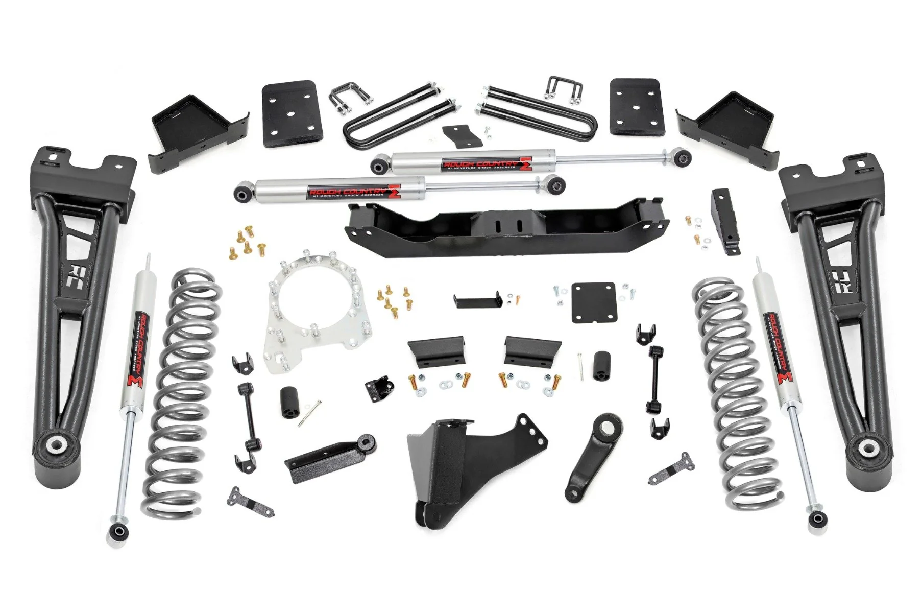 Rough Country 6 Inch Lift Kit R/A OVLDS M1 for Ford SuperDuty 4wd 17-22 51240