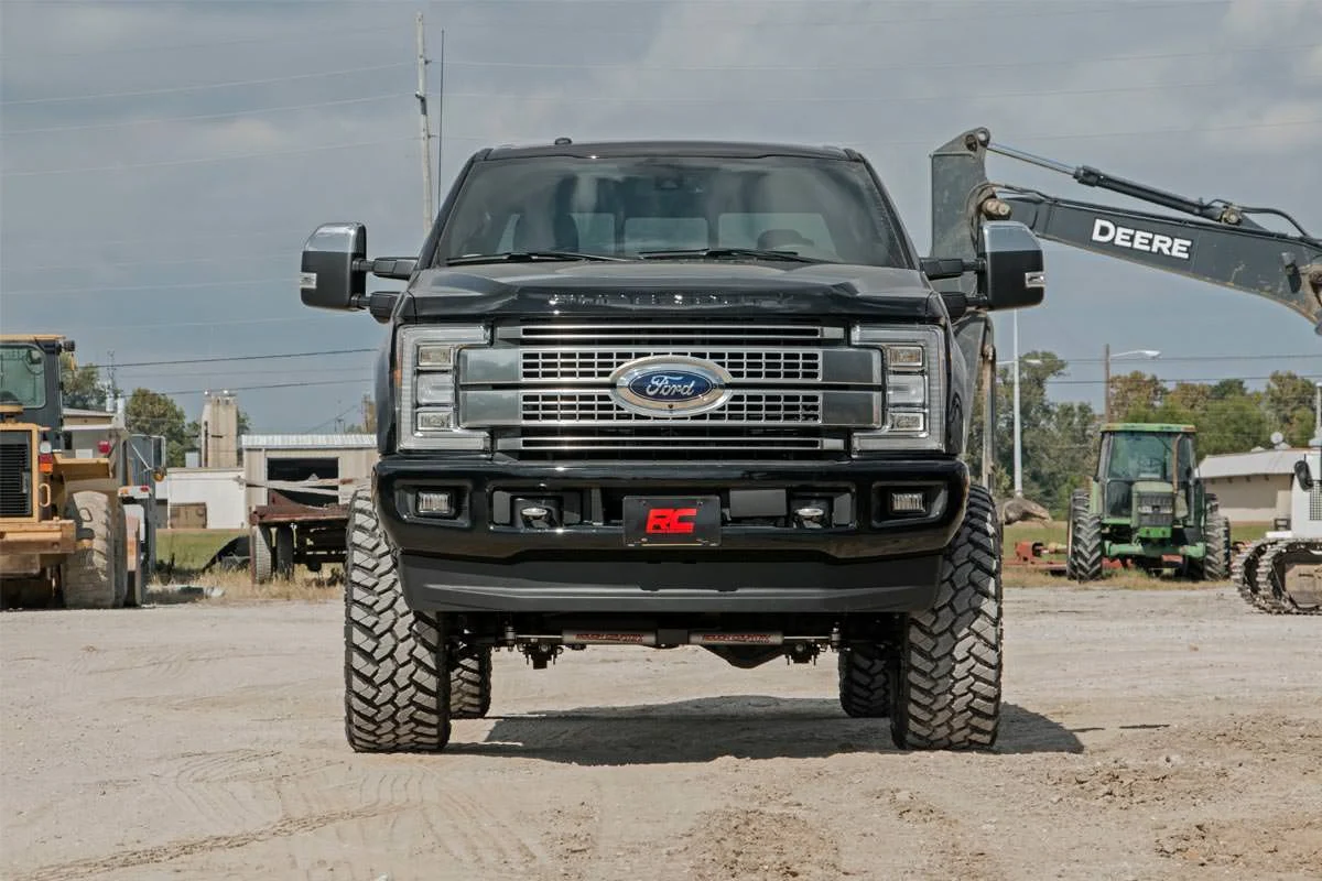 Rough Country 6" Lift Kit 4-Link No OVLD D/S C/O V2 For Ford SuperDuty 17-22 52658 - Image 2