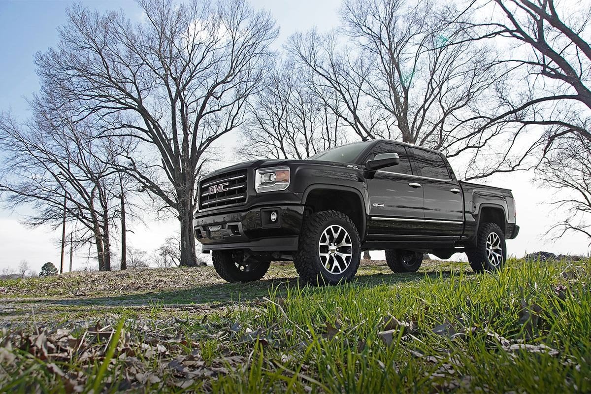 Rough Country 6" Lift Kit Alu/Stamp Steel M1 Struts Chevy/GMC 1500 14-18 22740 - Image 3