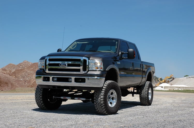 Rough Country 6" Lift Kit Diesel 4 Link OVLDS M1 For Ford Super Duty 05-07 58040 - Image 2