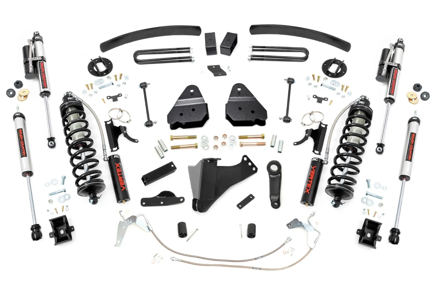 Rough Country 6" Lift Kit Diesel C/O Vertex for Ford Super Duty 4WD 2008-2010 59459