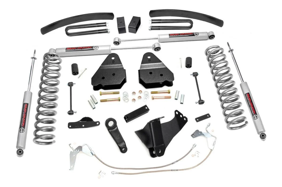 Rough Country 6" Lift Kit Diesel For Ford F250/F350 Super Duty 4wd 08-10 594.20 - Image 5