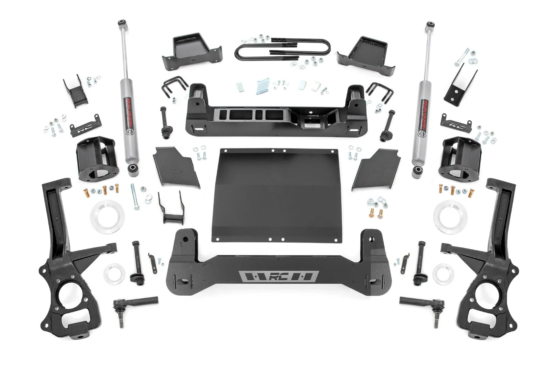 Rough Country 6" Lift Kit Diesel GMC Sierra 1500 2025 110230D